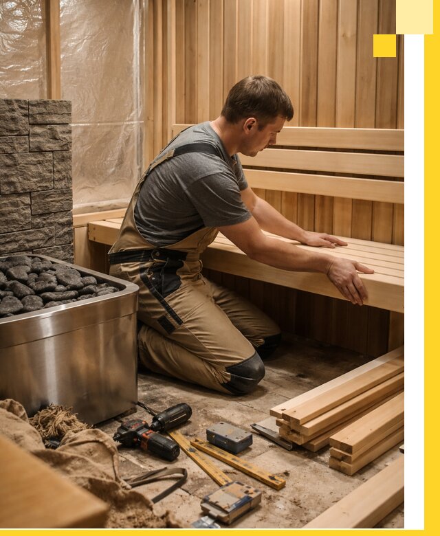 Сауны для дома под ключ с проектированием и монтажом в Энгельсе