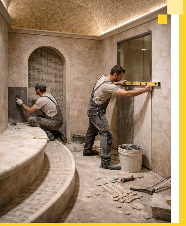 Проектирование и строительство саун с хамамом под ключ в Энгельсе