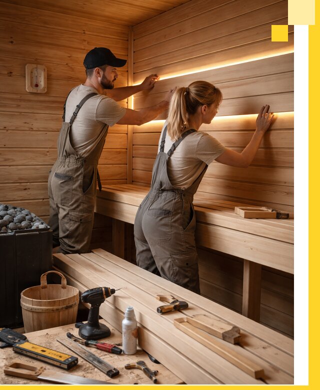 Дизайн саун и бань под ключ с индивидуальным проектом в Энгельсе