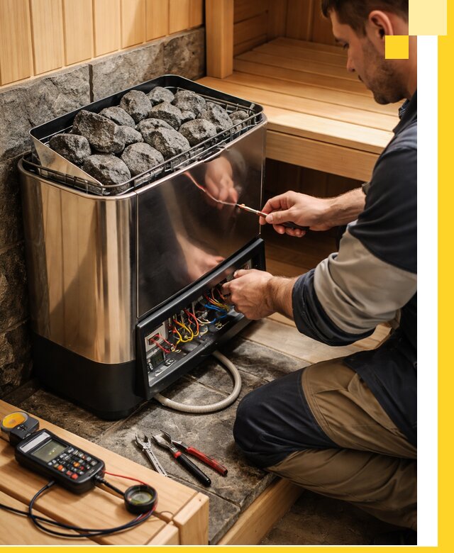 Продажа и установка электрокаменок для саун в Энгельсе