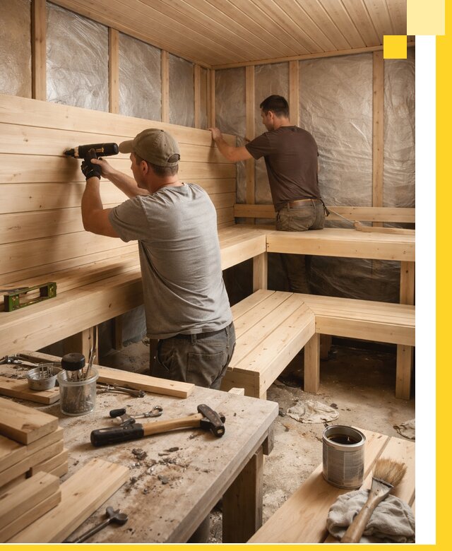 Профессиональная отделка бань и саун под ключ в Энгельсе