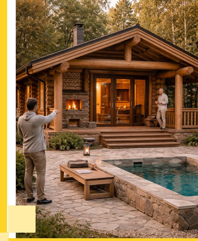 Проекты бань и хамам в Энгельсе от 26648 р. | ЭриданЭнг