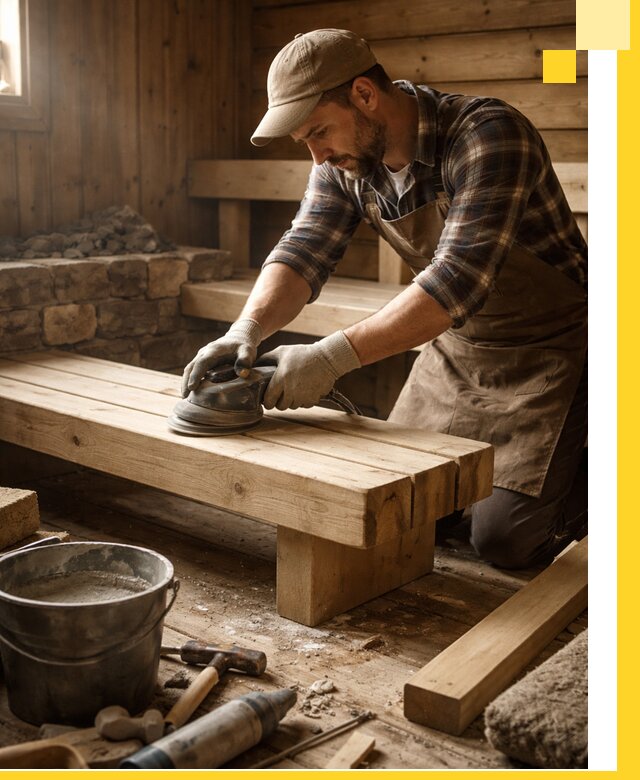 Ремонт бань под ключ в Энгельсе с гарантией качества и сроков