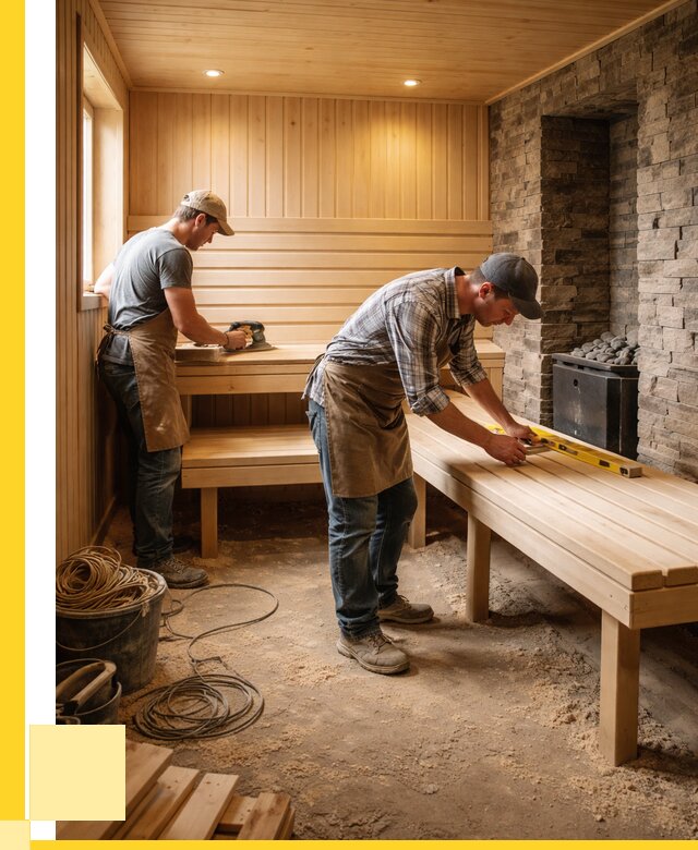 Отделка бани в Энгельсе: внутренняя отделка от 3198 р. | ЭриданЭнг