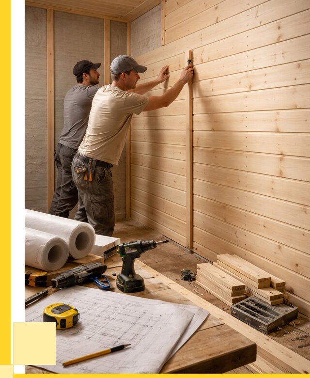 Обшивка бани вагонкой в Энгельсе от 1279 р., ЭриданЭнг