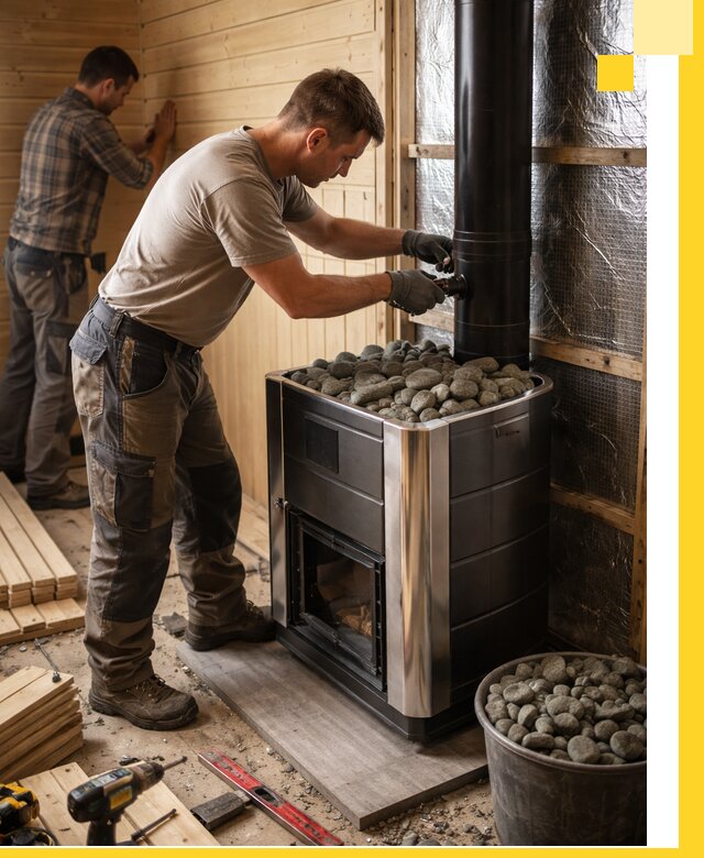 Проектирование и строительство парилок для бани в Энгельсе под ключ