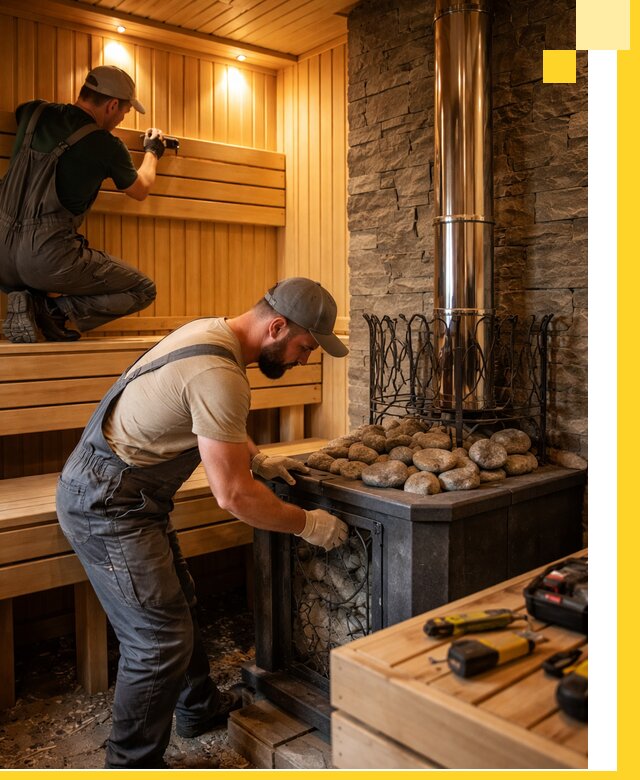 Комплексный дизайн бань, саун и зон отдыха в Энгельсе