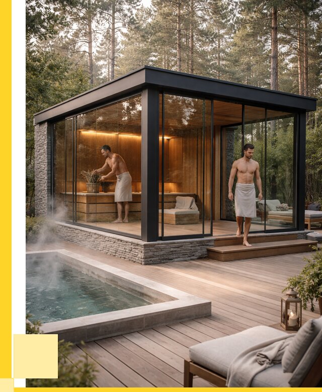 Стеклянные бани и двери в Энгельсе от 479655 р. | ЭриданЭнг