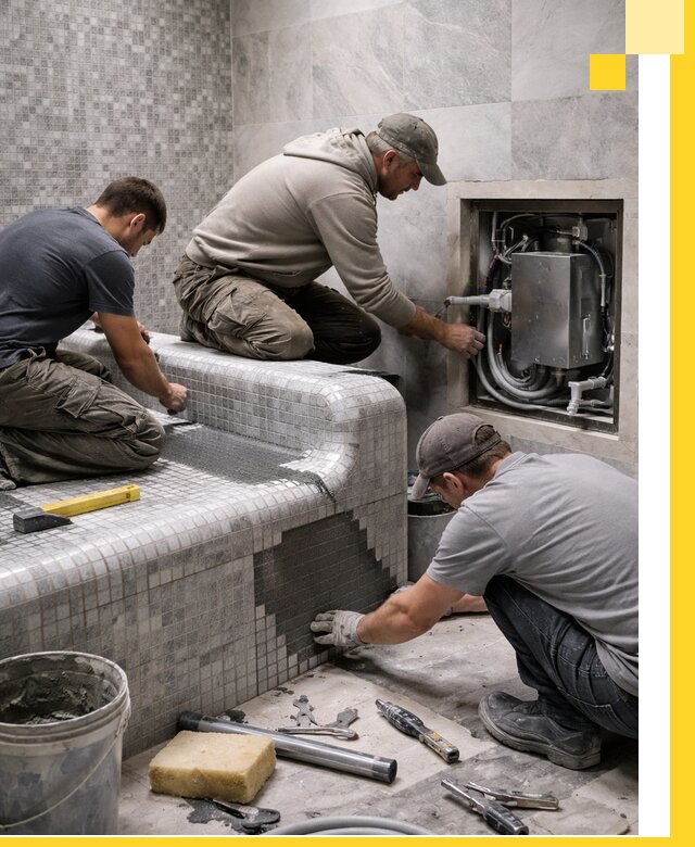 Проекты хамамов под ключ в Энгельсе и дизайн и строительство