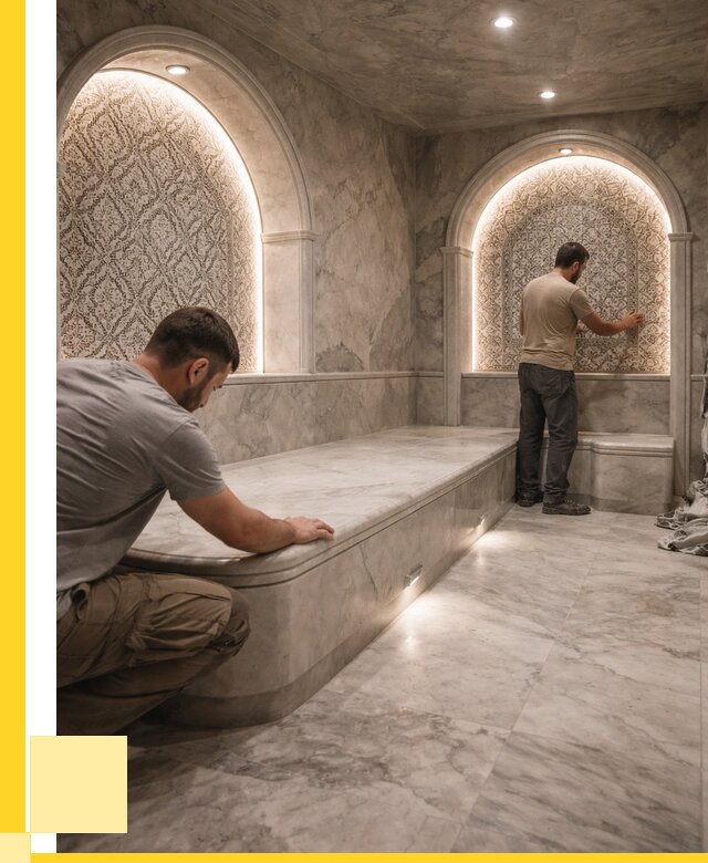 Турецкие бани под ключ в Энгельсе от 266475 р. | ЭриданЭнг