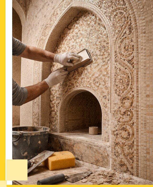 Мозаика для хамама в Энгельсе под ключ от 5330 р. | ЭриданЭнг