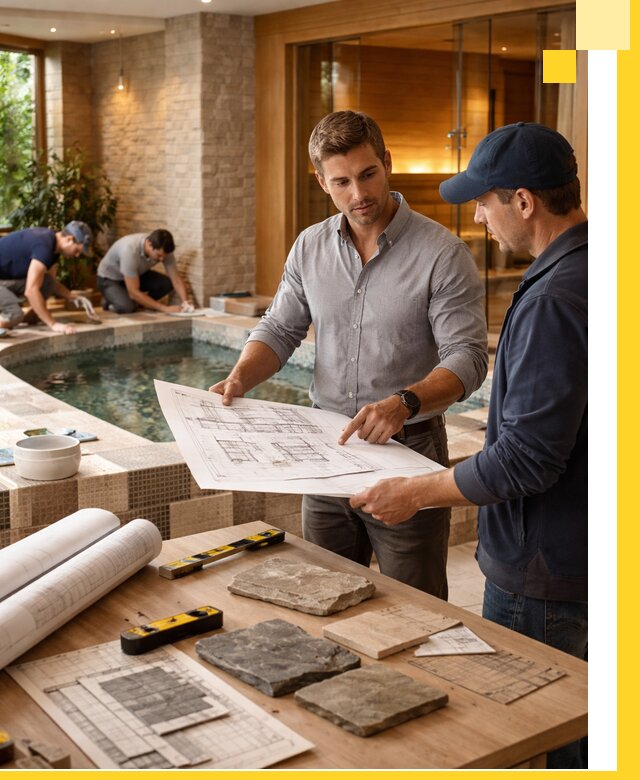 Проектирование SPA зон под ключ в Энгельсе с инженерией