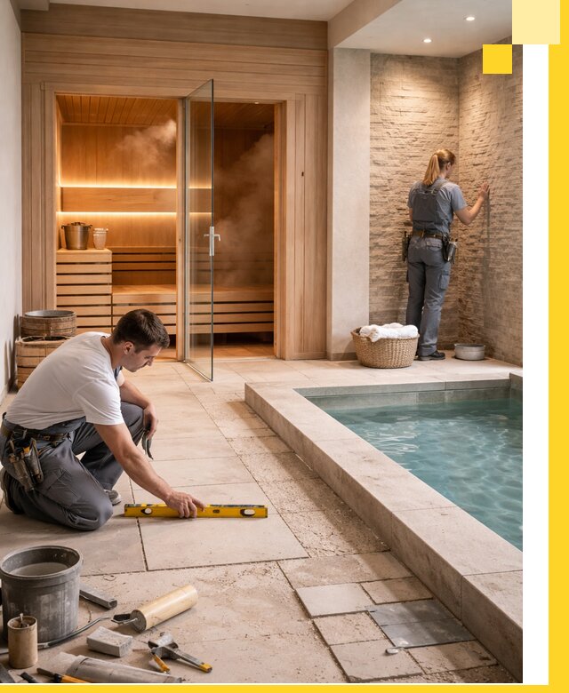 Комплексный дизайн и отделка интерьеров SPA под ключ в Энгельсе